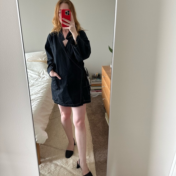 WINSOME + wel multi-wear Wrap Dress/Jacket/Robe, One Size - Picture 1 of 9